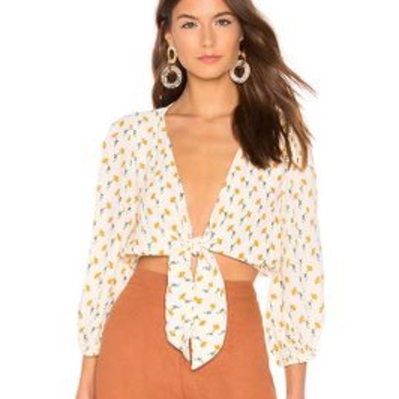 Faithful The Brand La Guardia Top Floral Print S - Picture 6 of 15